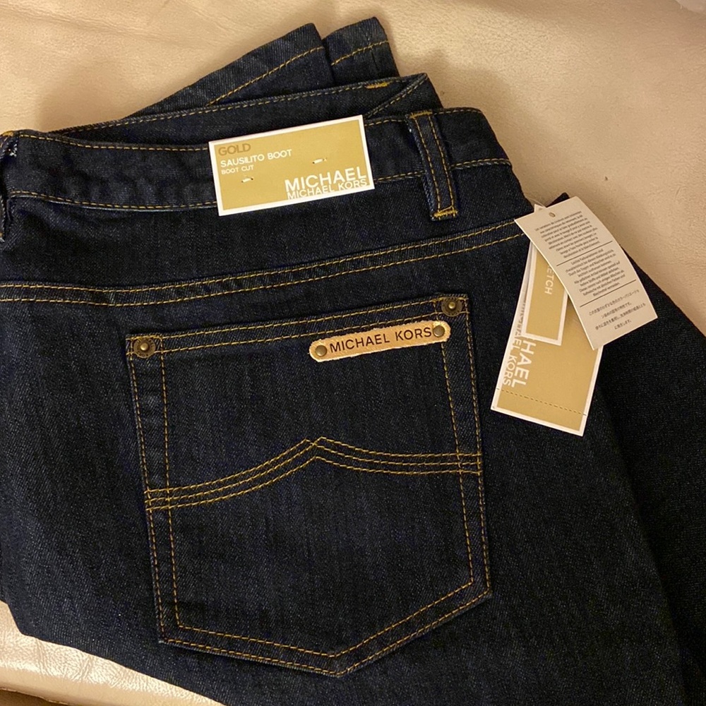 Michael Kors Boot Cut Jeans NWT